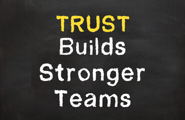 Trust builds stronger teams
