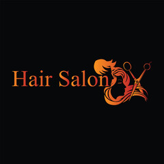 Obraz premium spa beauty salon and makeup natural beauty logo design vector