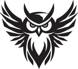 Fototapeta premium Whispers of the Woods The Owl as a Symbol of Knowledge and Wisdom