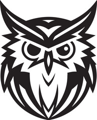 Fototapeta premium The Artistic Interpretation of Owls Capturing Their Essence in Art