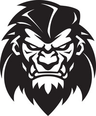 Fototapeta premium The Roaring Guardian Gorilla Tiger Legend