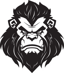 Fototapeta premium Fury of the Forest The Gorilla Tiger Legacy