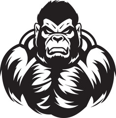 Fototapeta premium Claw of the Beast The Angry Gorilla Tiger