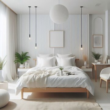 modern bedroom interior