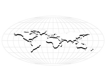 mapa, geografia, kontynenty © Marek