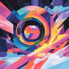 Vector illustration registration for IE