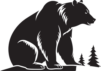 Obraz premium Bears in the Wild The Challenges They Face in a Changing Environment