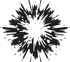 Obraz premium Blast Zones Exploring the Geographical Impact of Big Explosions