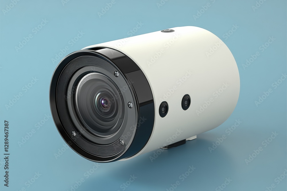 Poster high-resolution camera designed for motion detection in various environments for surveillance