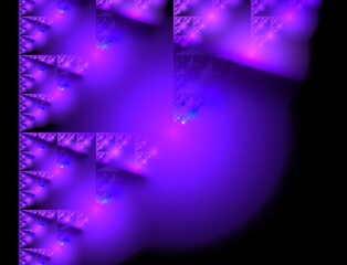 Imaginatory fractal abstract background Image