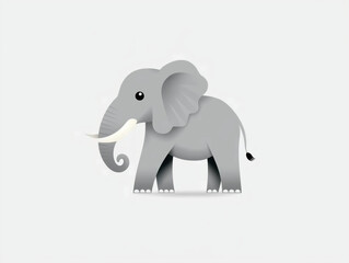 Fototapeta premium Elephant Silhouette