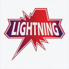flash thunder lightning bolt  vector illustration