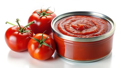 Canned Tomato Paste with Fresh Tomatoes