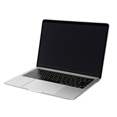Apple MacBook Pro 13 Isolated on Transparent Background