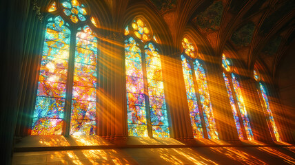 stained glass window