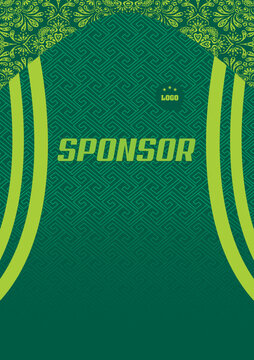 Green Soccer Jersey Design