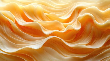 Fototapeta premium Abstract Cheese Texture, Smooth Curves, Delicious Food
