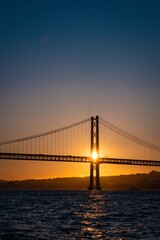 golden gate bridge at sunset