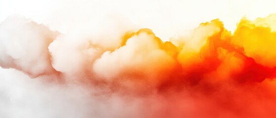 abstract colorful smoky cloud background.