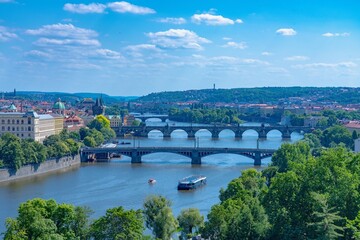 Fototapeta premium charles bridge prague czech republic