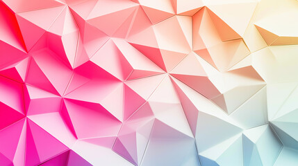 Obraz premium Abstract Geometric Background with Vibrant Color Gradients
