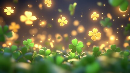 St. Patrick’s Day theme decoration.