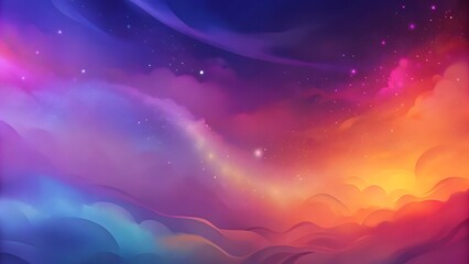 Abstract Cosmic Nebula