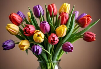 Obraz premium bouquet of tulips