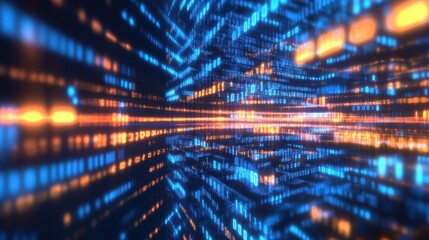 High tech background template design.