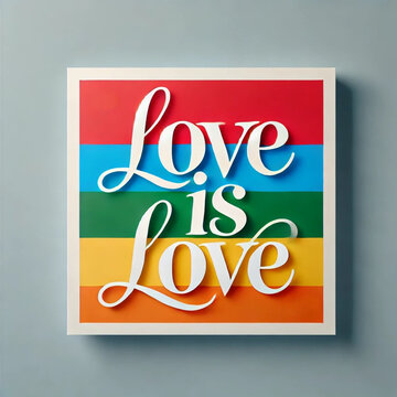Love is Love Social Media Post