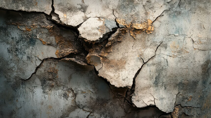 Fototapeta premium An abstract photographic study of deteriorating wall textures