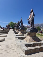 Obraz premium Alameda de los Incas, Ciudad de CaJamarca, Perú