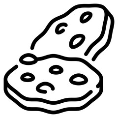 Cookies Line Icon