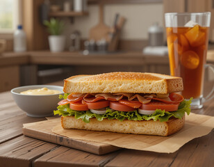 Classic American Bite: The Savory BLT Sandwich