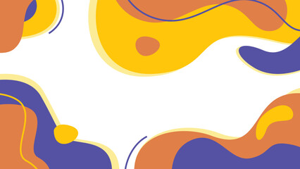 
Abstract wave background, modern and colorful vector design