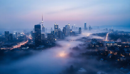 time lapse clouds over city