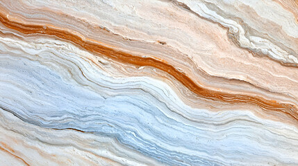 Obraz premium Abstract Beige Brown Blue Wave Texture Background