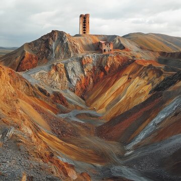 Copper mine in Wales at Amlwch
