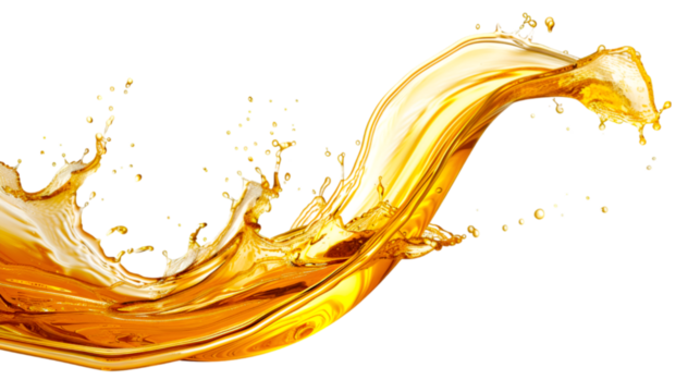 Golden liquid splash dynamic flow abstract art,