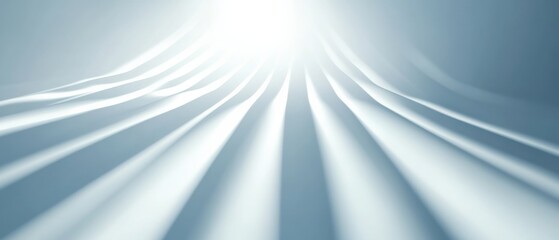 Obraz premium abstract blue and white light background with curves