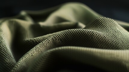 Naklejka premium Close up image of textured fabric showing detailed details