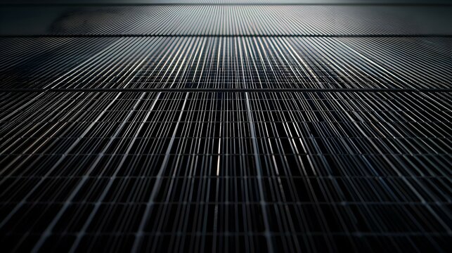 Abstract Steel Grate Texture Background