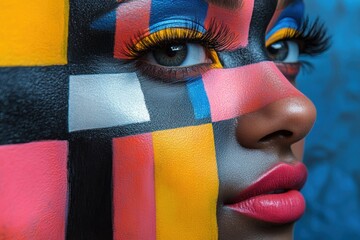 Embracing Diversity and Inclusion Through Abstract Art Reflecting Identity and Culture