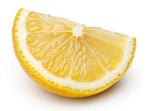 slice of lemon. lemon, fruit, citrus, food, yellow, isolated, slice, fresh, juicy, white, cut, sour, healthy, juice, vitamin, ripe, half, diet, orange, organic, closeup, health, nature, freshness, lim