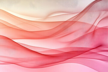 Abstract Pink Wave Background Illustration