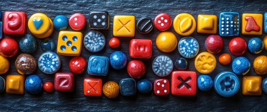 Colorful Vehicle Inspection Stickers for 2025 to 2025 in Germany with Monthly Color Coding