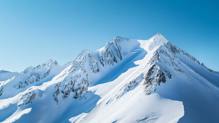 Obraz premium snow covered mountains in winter