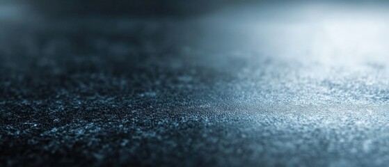 Close-up of a textured dark surface with light reflection