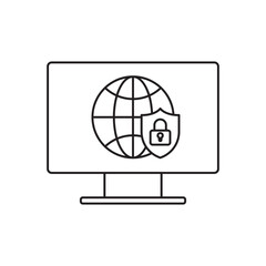 internet safety icon