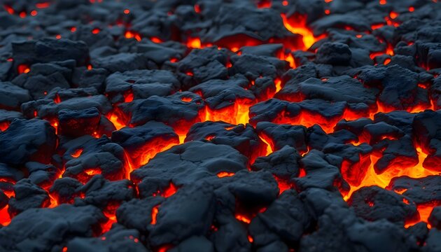 a close up of lava rocks and lava lava